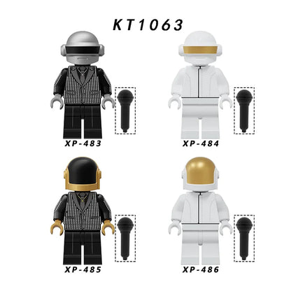 Zestaw figurek Daft Punk - Zestaw x4