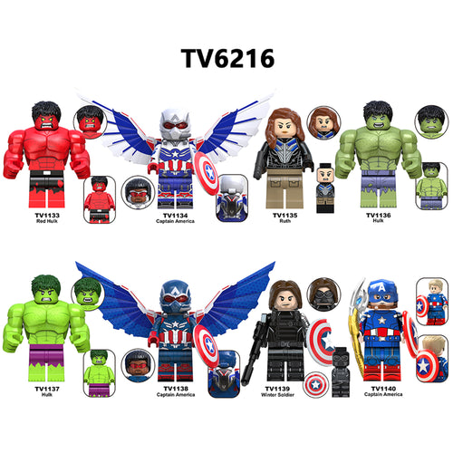 Zestaw figurek Super Hero - Zestaw x8
