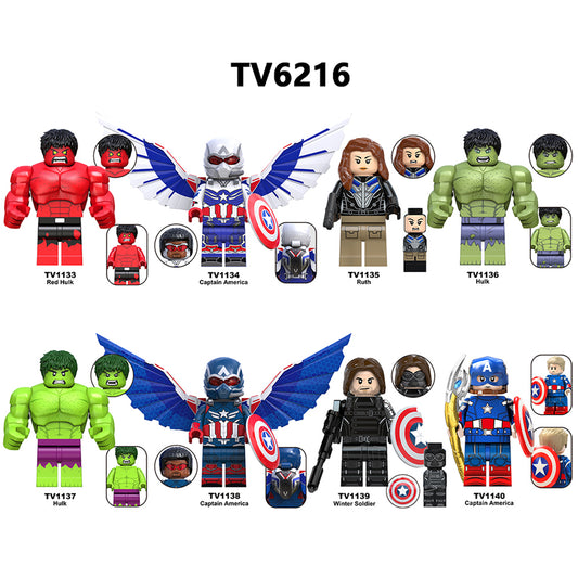 Zestaw figurek Super Hero - Zestaw x8