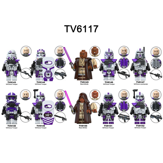Zestaw figurek Star War - Zestaw x10