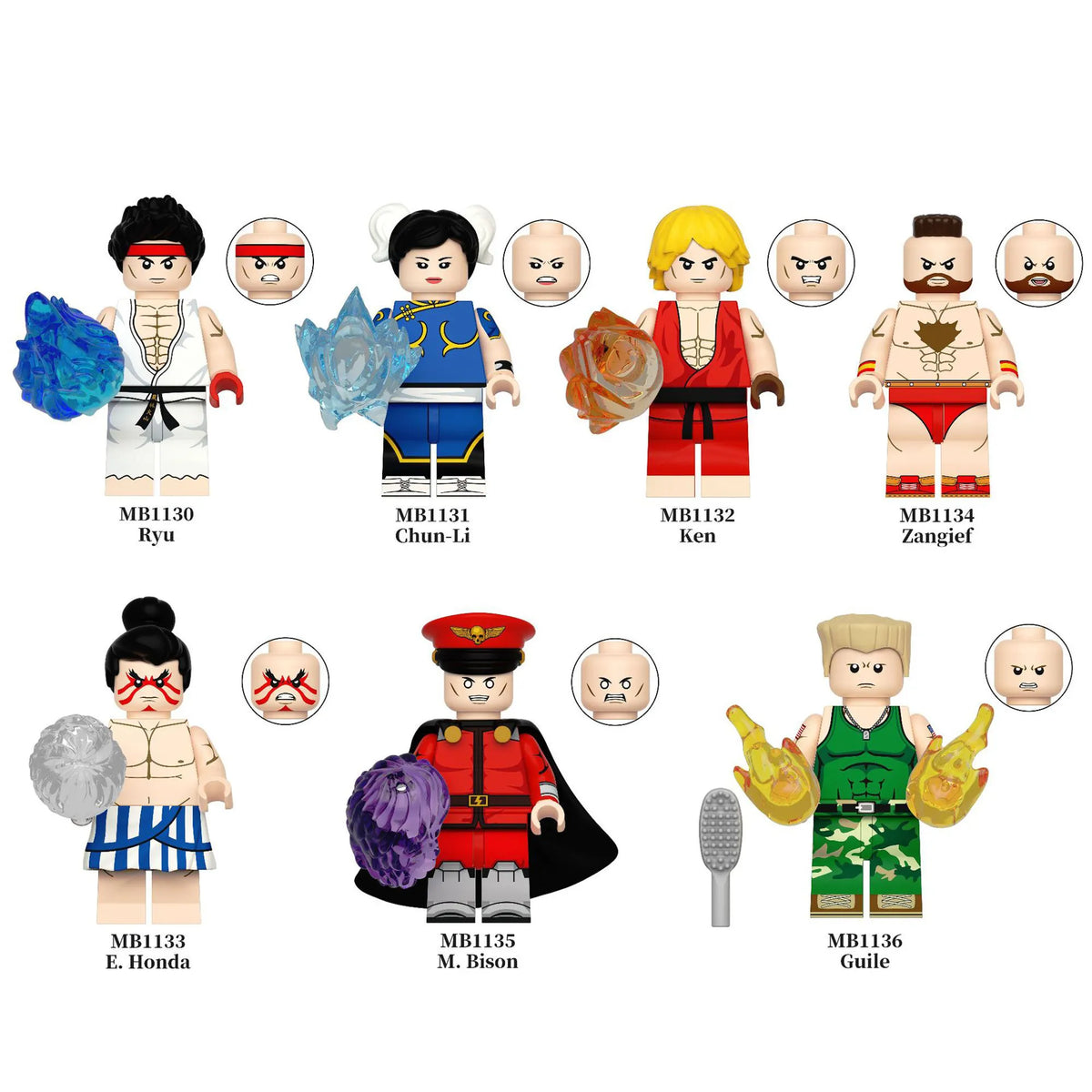 Single-Sale The Street Fighter Set
