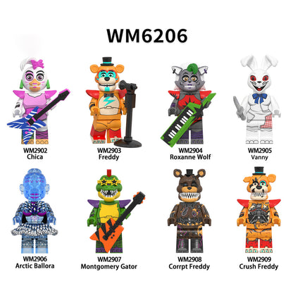 Zestaw figurek Five Nights at Freddy's - Zestaw x8