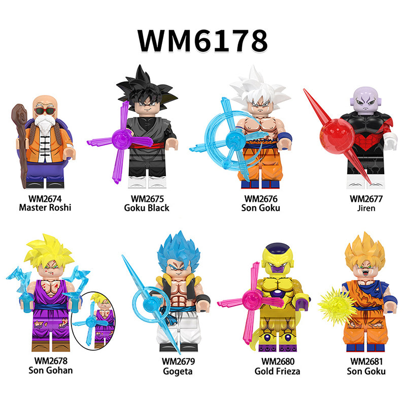 Zestaw figurek Dragon Ball - Zestaw x8