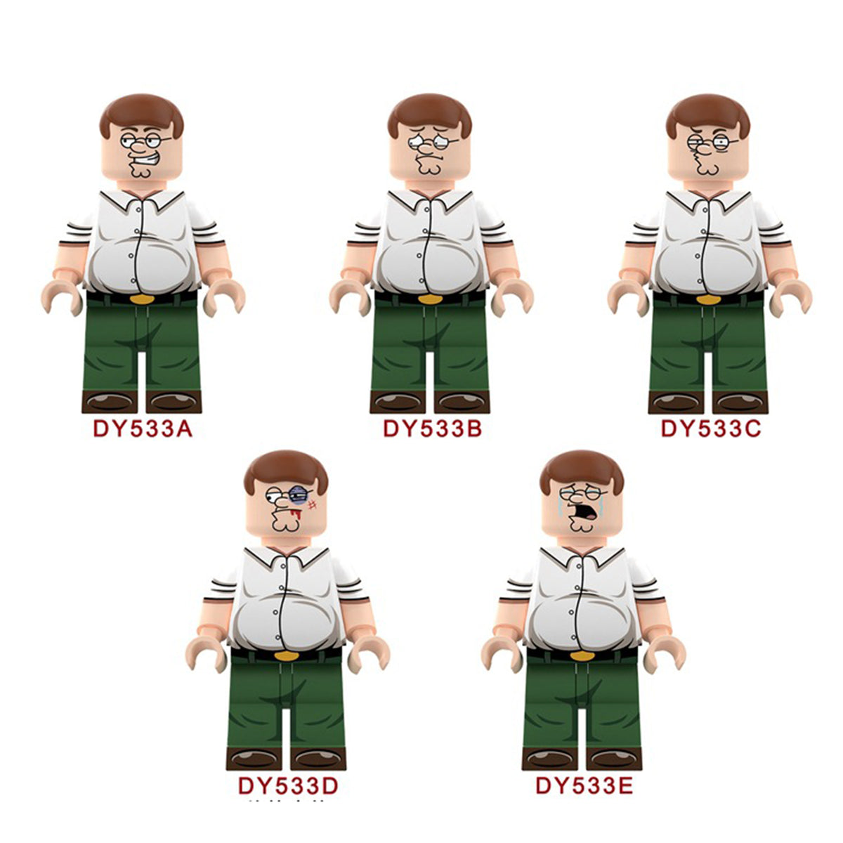 Zestaw figurek Family Guy - Zestaw x5