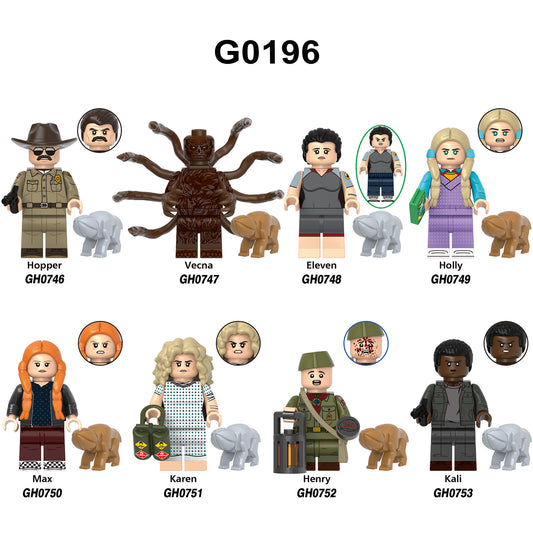 Zestaw figurek Stranger Things - Zestaw x8